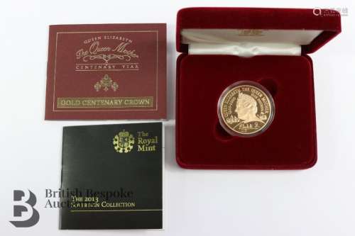 The Queen Mother Gold Centenary Crown