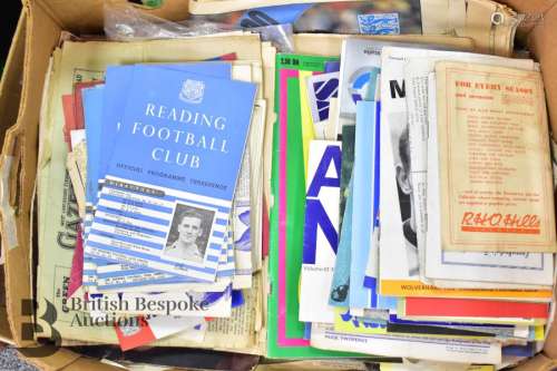 Collection of Football Programmes 1938-1970s