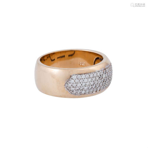 CHRIST Ring mit Brillanten zus. ca. 0,50 ct,