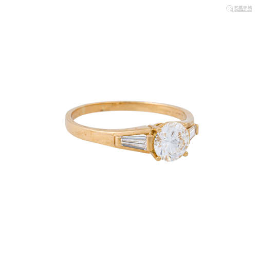 BUCHERER Ring mit Brillant ca. 1,01 ct