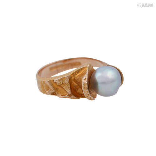 LAPPONIA Ring mit Perle,