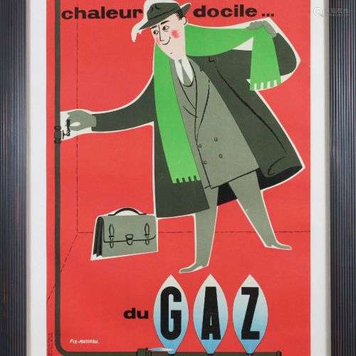 Pierre Fix-Masseau (französisch, 1905-1994), Plakat, 1955