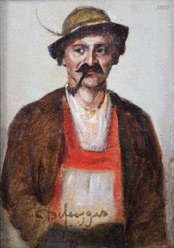 Franz von Defregger (österreichisch, 1835 - 1921), Portrait ...