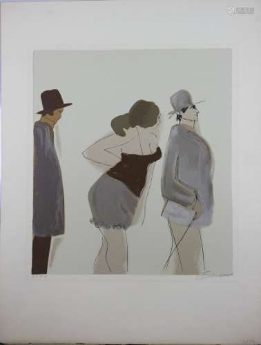 David Schneuer (israelisch, 1905 - 1988), o.T., Lithografie