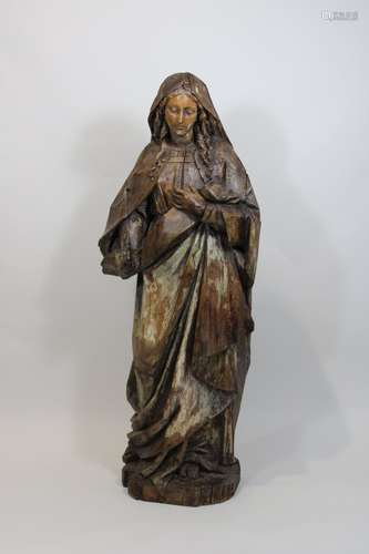 Marien-Madonna, Skulptur, 17./18. Jh., wohl Süddeutsch