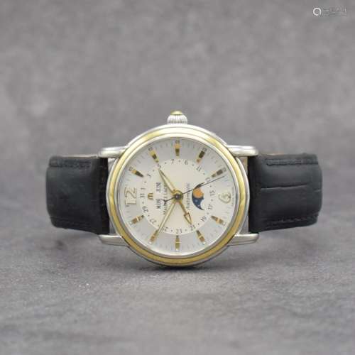 MAURICE LACROIX gents wristwatch with complete calendar
