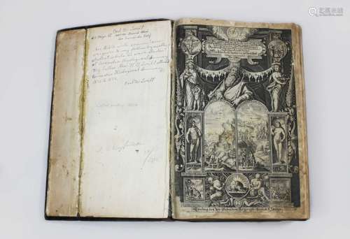 Martin Luther, Biblia, Osianderbibel, Lüneburg 1650, Einband...