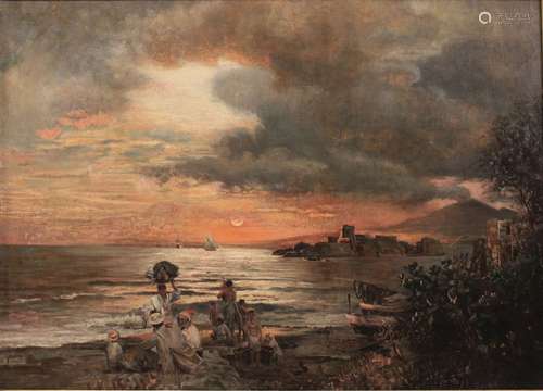 Oswald Achenbach (Düsseldorfer Malerschule, 1827 - 1905), So...