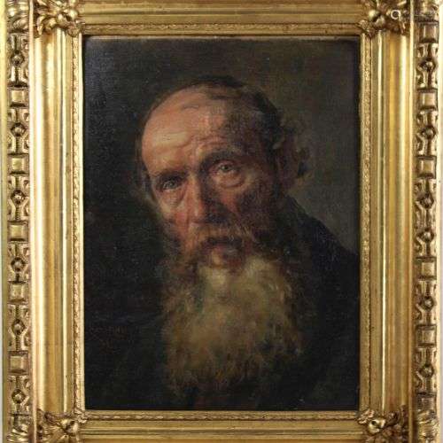 Carl Haver (deutsch, 1859-1920/24), Portrait eines alten Man...