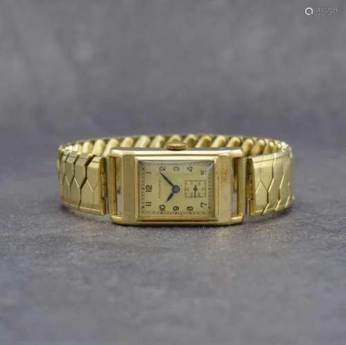 LONGINES 14k yellow gold wristwatch