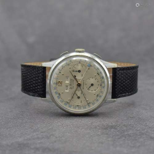 LE PHARE De Luxe gents wristwatch with chronograph