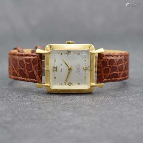 ORATOR 18k yellow gold wristwatch