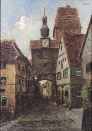 Karl Hagedorn (britisch, 1889 - 1969), Rothenburg ob der Tau...