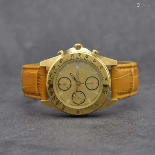 GUINAND gents wristwatch with chronograph