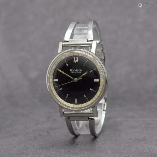 BULOVA Accutron gents wristwatch in stainless steel
