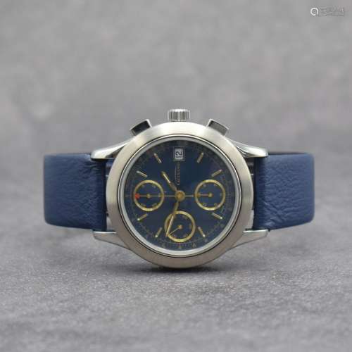 GUINAND nearly mint gents wristwatch with chronograph