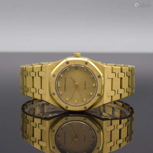 AUDEMARS PIGUET rare 18k yellow gold gents wristwatch