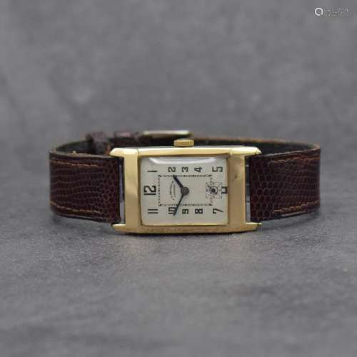 J. W. BENSON London 9k yellow gold wristwatch