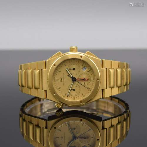 IWC rare 18k yellow gold gents wristwatch Ingenieur