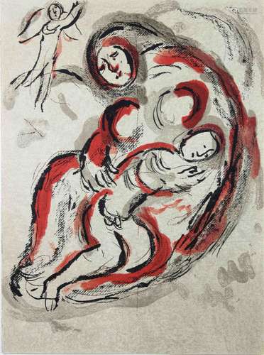 Marc Chagall (russisch-französisch, 1887-1985), Hagar in der...