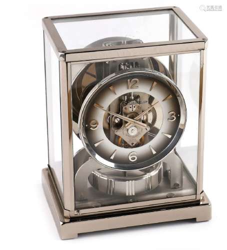 Jaeger-LeCoultre rare torsion-pendulum-table clock Atmo