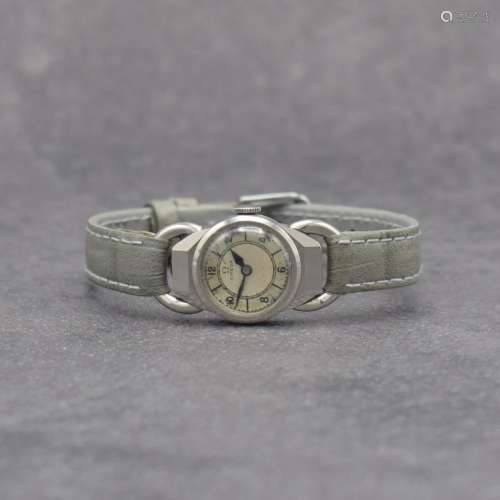 OMEGA early ladies wristwatch in stainless steel