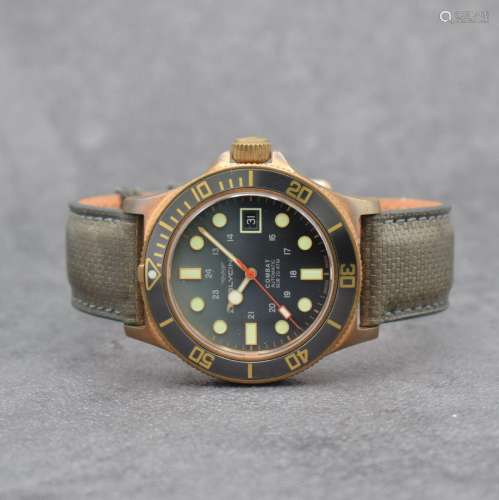 GLYCINE Combat bronze gents wristwatch