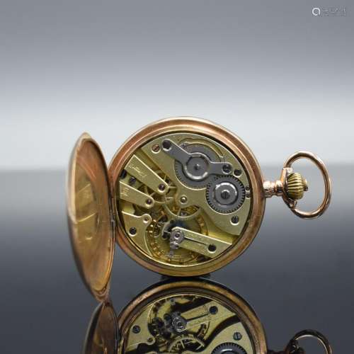MERMOD FRERES pocket watch movement in neutral gold