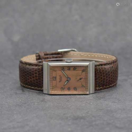HANHART Anker gents wristwatch in stainless steel