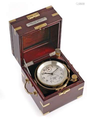 HAMILTON Lancaster ship´s chronometer of the U.S. Navy