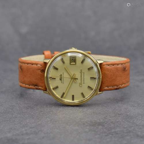 MIDO rare 14k yellow gold chronometer wristwatch