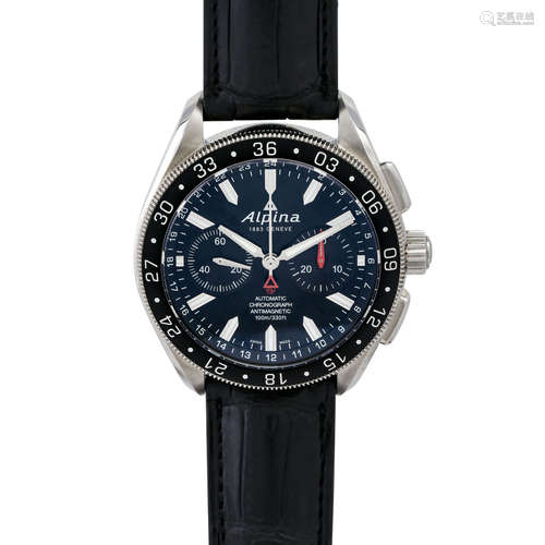 ALPINA Alpiner 4 Chronograph, Ref. AL-860X5AQ6. Herrenuhr. D...