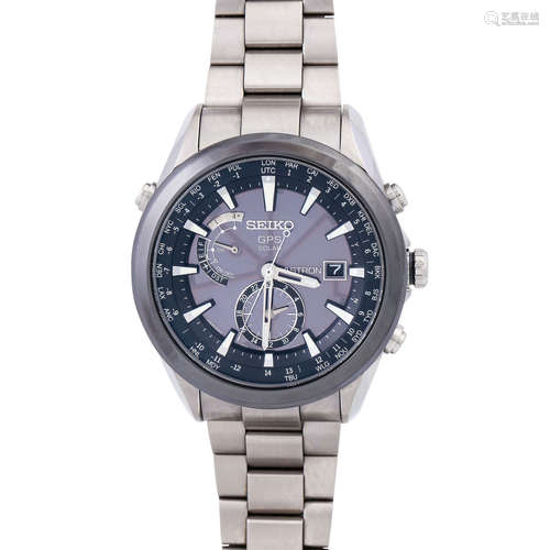 SEIKO Astron GPS Solar, Ref. 7X52-0AA0. Herrenuhr. Damaliger...