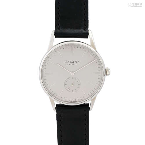 NOMOS Orion 38 Grau, Ref. 383. Armbanduhr. Circa 2010er Jahr...