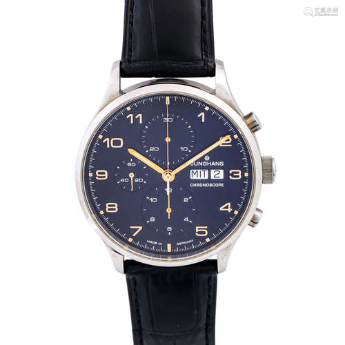 JUNGHANS Meister Attache Chronograph DayDate, Ref. 027/4753....