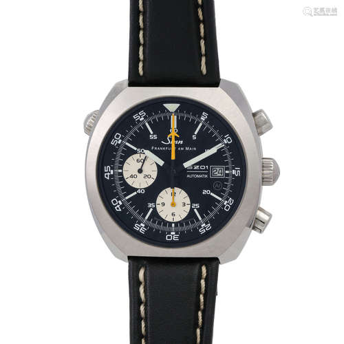 SINN Weltraumchronograph, Ref. 140.040. Herrenuhr. Damaliger...