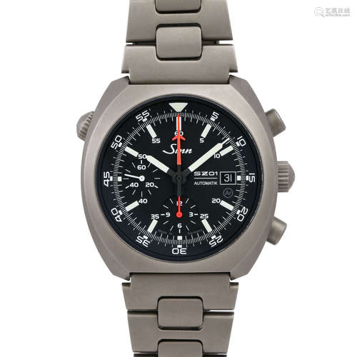 SINN Weltraumchronograph, Ref. 140/42 ST. Herrenuhr. Damalig...