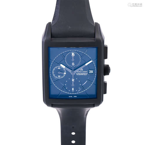 MAURICE LACROIX Pontos Chronograph Rectangulaire, Ref. PT619...