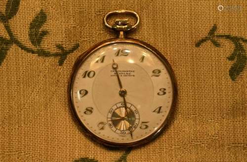 Locle & Genève. Zodiac. Chronomètre avec boitier en or 18k, ...
