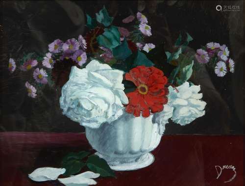 476-Adrien Désiré ETIENNE dit DRIAN (1885-1961); Les Fleurs;...