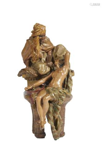 291-Hans STOLENBERG-LERCHE (1862-1920) Sculpture orientalist...