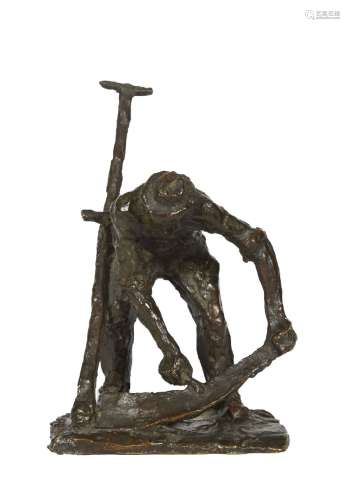 249-Gaston BROQUET (1880-1947) Homme à la faux Sculpture en ...