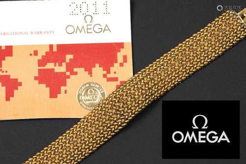 OMEGA vintage bracelet avec polshorloge caché en vermeil - a...