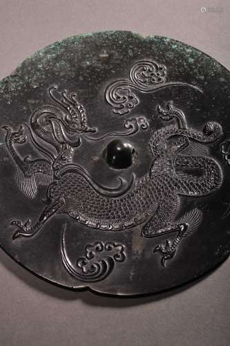 ANCIENT CHINESE BRONZE MIRROR