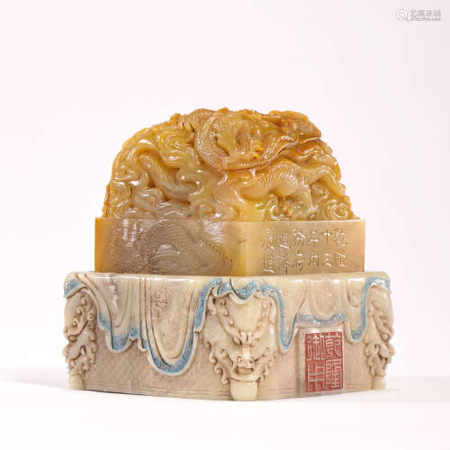 TIANHUANG STONE SEAL, QING DYNASTY OF CHINA