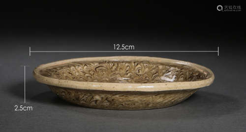 SONG DYNASTY, CHINESE CIZHOU WARE PLATE