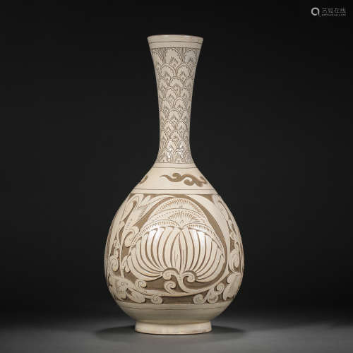 CIZHOU WARE VASE, SONG DYNASTY, CHINA