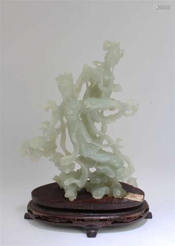 A Carved Jade Ornament