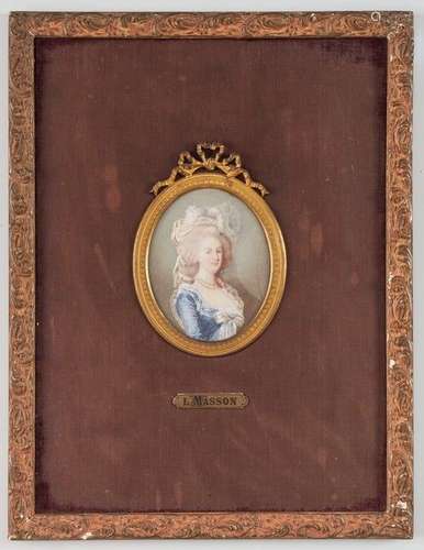 L. MASSON, XIXe siècle, d'après Elizabeth VIGEE LE BRUN MINI...