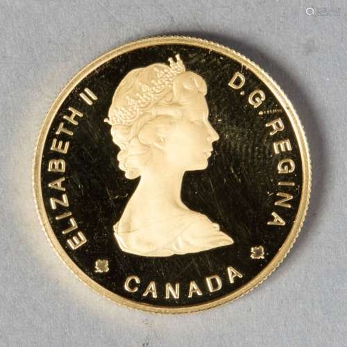 CANADA 100 DOLLARS 1985 (mouflon d'Amérique) 16 gr 99 KM 144...